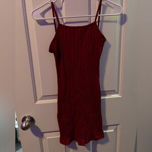 Red/Wine short dress
